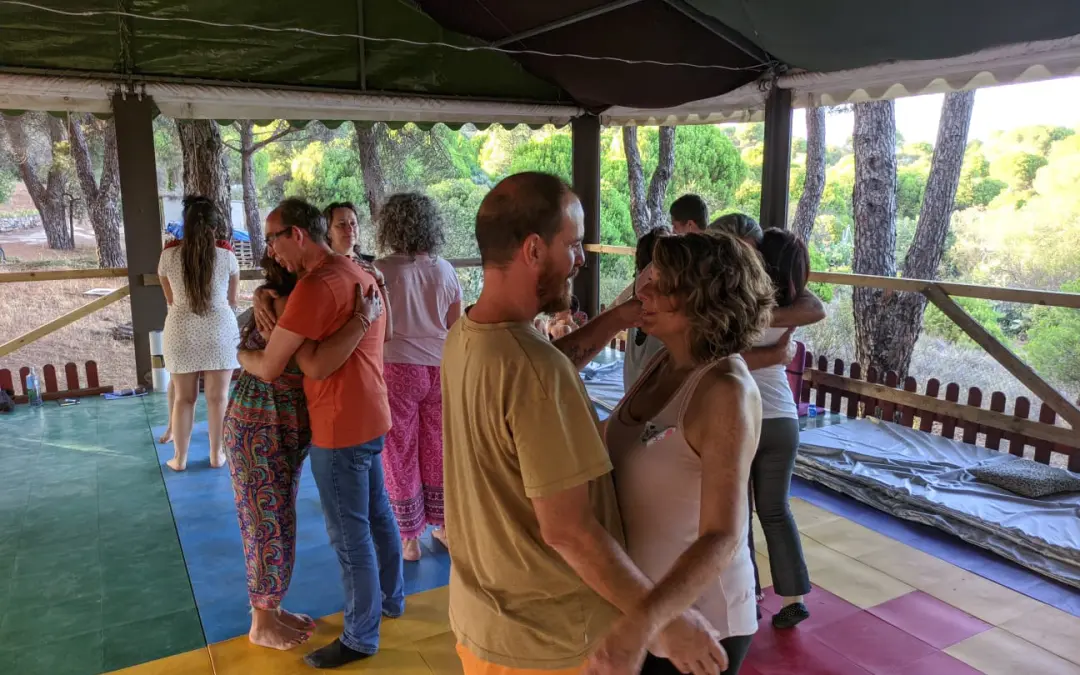 Grupo en sala de Tierra de Gaia